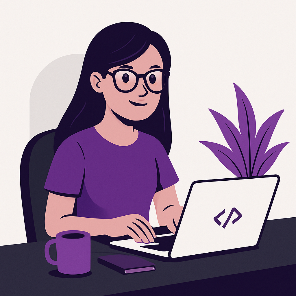 Girl Coding